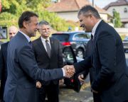 Horvát kisebbségi tervekről is tanácskozott a szábor elnöke Pécsen