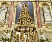 Augusztus 20. - Már látható a Kárpát-medence aratókoszorúja a Szent István-bazilikában