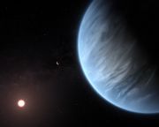 Lakhatósági zónában lévő exobolygón talált vízgőzt a Hubble