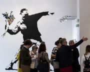 Banksy munkáiból nyílik kiállítás Budapesten