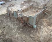 Római kori kocsisír került elő a föld alól Baranyában