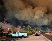 A kaliforniai erdőtüzek füstje károsabb, mint a járművek kipufogógáza