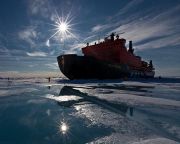 Oroszországnak új jégtörő óriáshajója lesz