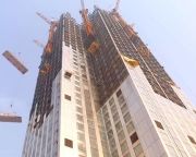 Egy kínai építőipari cég 19 nap alatt húzott fel egy felhőkarcolót