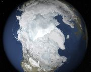 Rekordalacsony kiterjedésű az északi-sarki tengeri jég mértéke