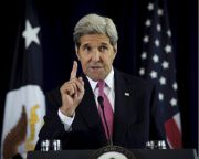 Kerry: Az Aszadnak nyújtott orosz támogatás súlyosbítja a konfliktust