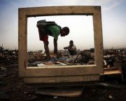 Problémákat okoz Ghánában az Európai elektronikus hulladék