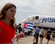 Kubába 50 év után először érkezett amerikai utasszállító repülőgép