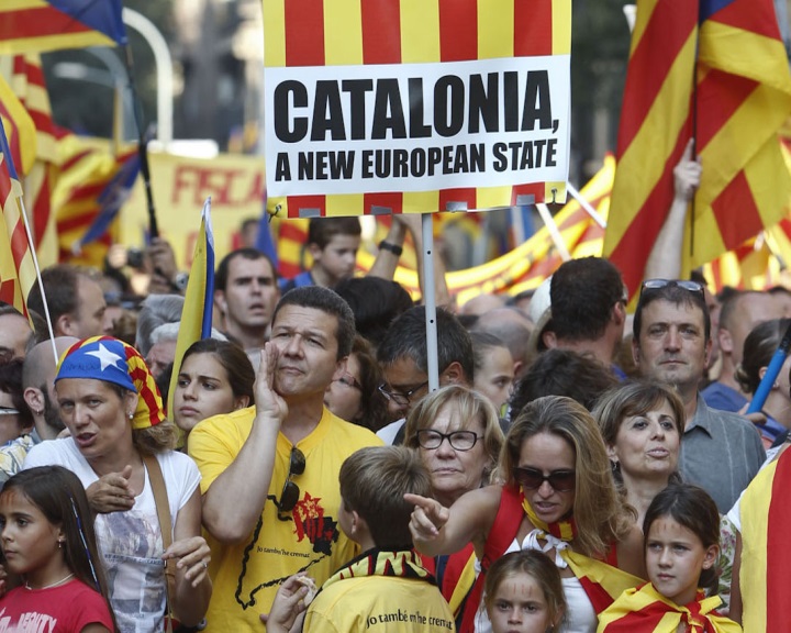 A katalán kormány közzétette a hivatalos végeredményt