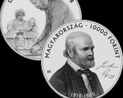  Emlékérmével tiszteleg a 200 éve született Semmelweis Ignác előtt az MNB