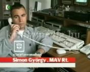Az új MÁV menetrendről - telefonos interjú (Simon György)