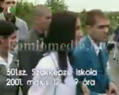 Középiskolai ballagások 2001