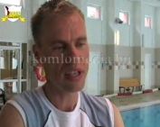 Úszás oktatás a sportközpontban (Kálovics Ferenc, Diákok)