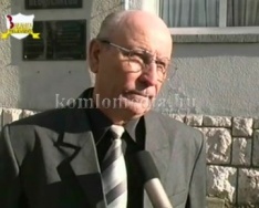A Komlói Nyugdíjas Egyesület jubileumi közgyűlése (Dr. Iván László, Béla Kovács)