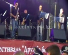 A Blues Taxi Szaxophone Band Kárpátalján koncertezett