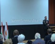 Lakossági fórumot tartottak Kozármislenyben (Dr. Hoppál Péter, Dr. ifj. Lomnici Zoltán)